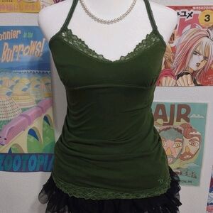 Abercrombie & Fitch Y2K Lace Cami